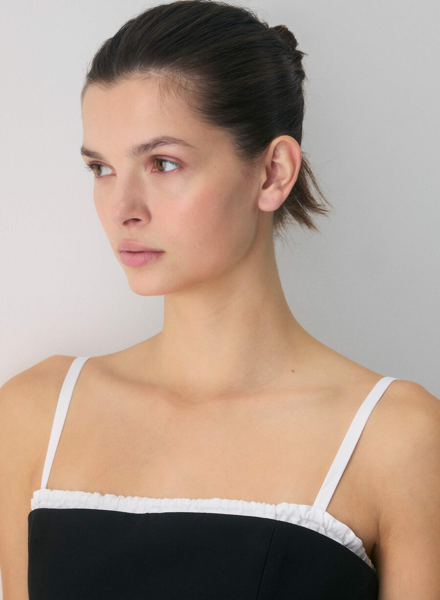 mondrian top – reessential black