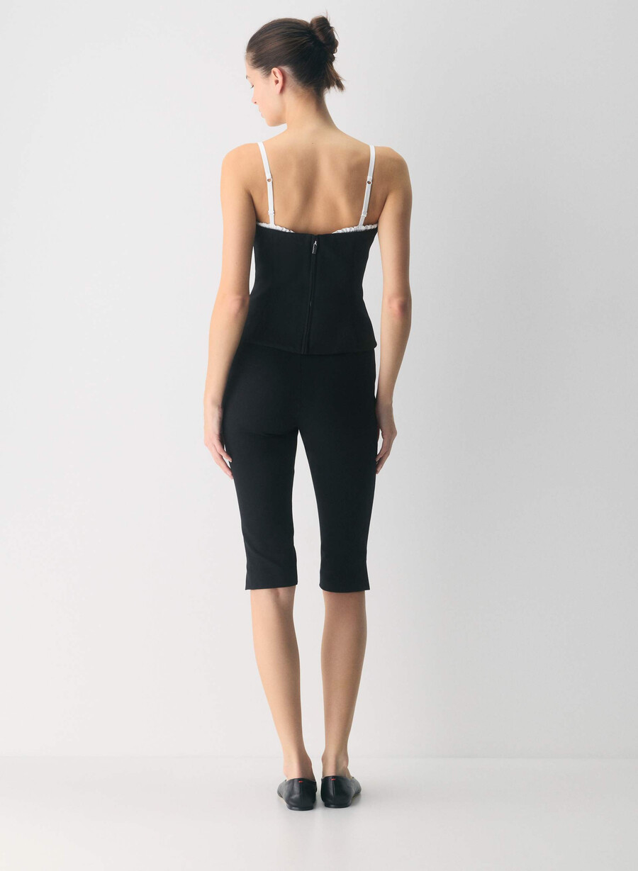 mondrian top – reessential black