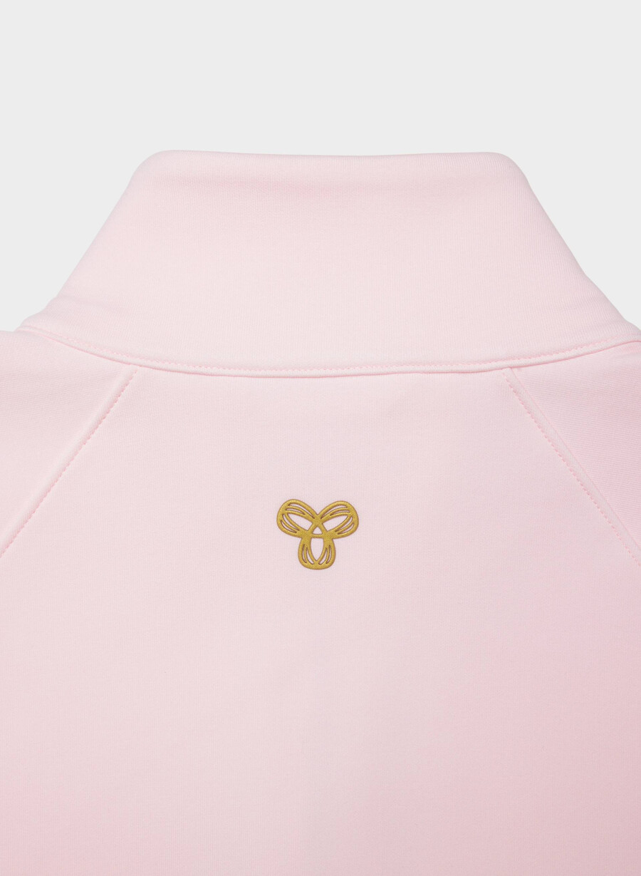 afterfx dash 12 zip sweater villa pink