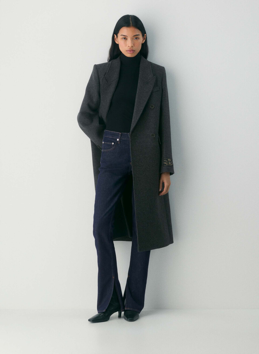 agolde ingram split skinny jeans immerson