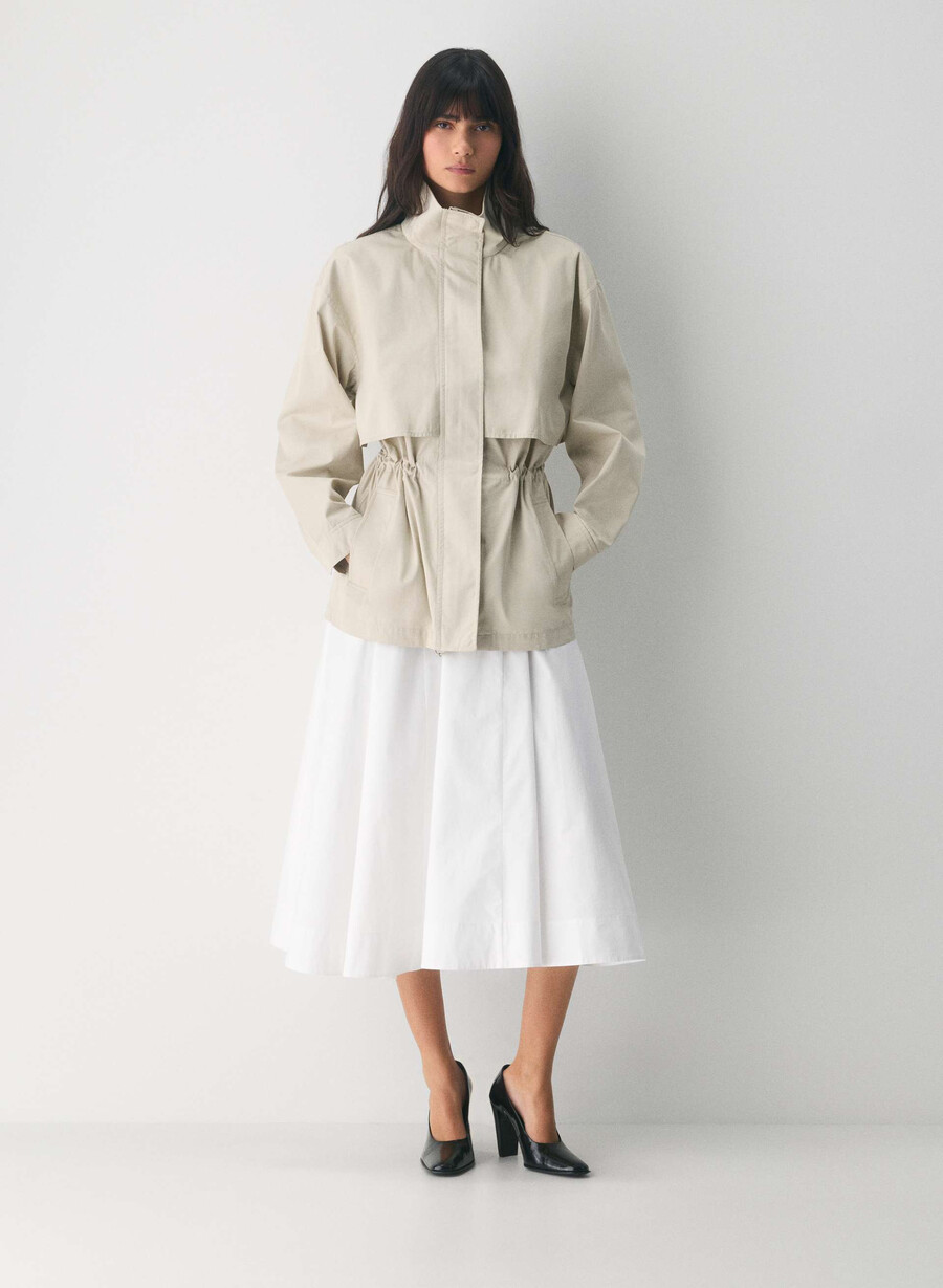 die cinch jacke - city twill oyster