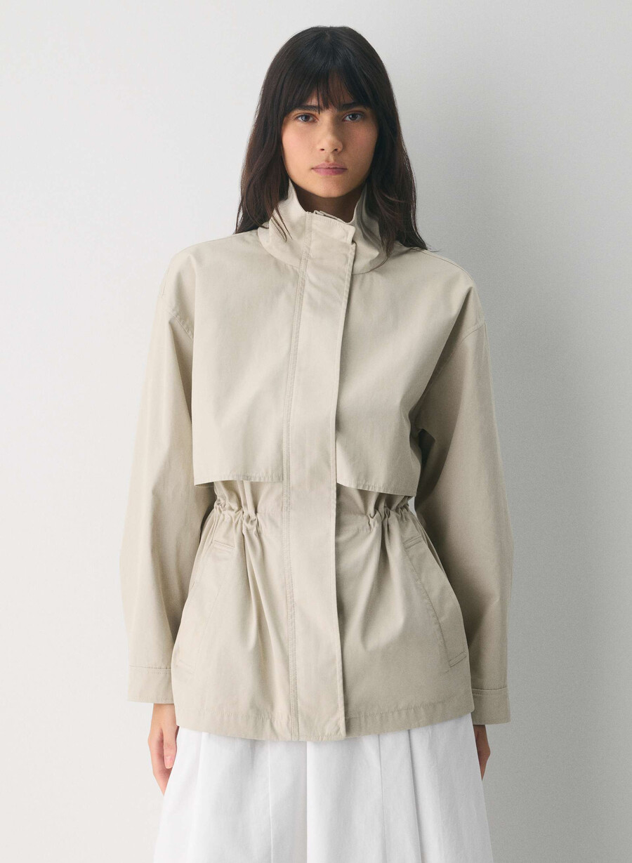 die cinch jacke - city twill oyster