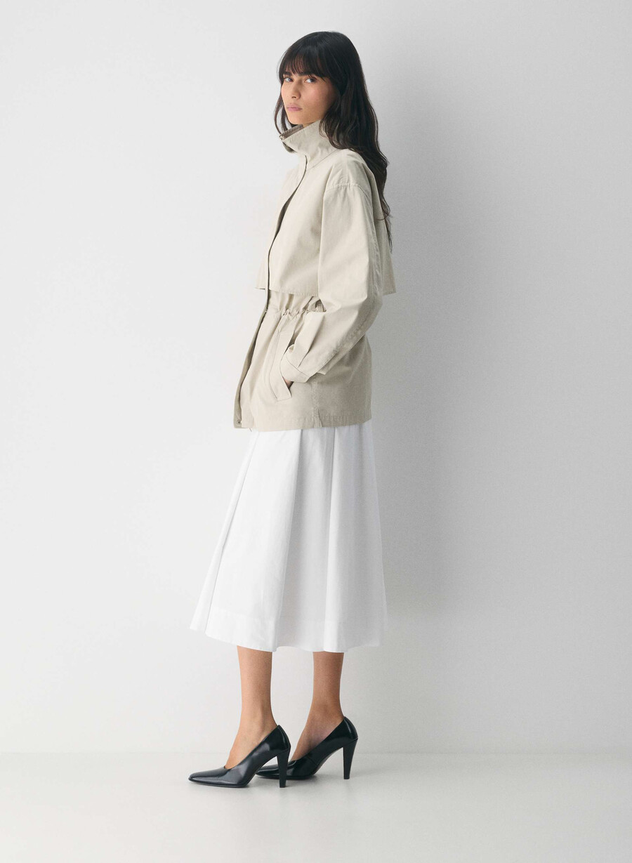die cinch jacke - city twill oyster