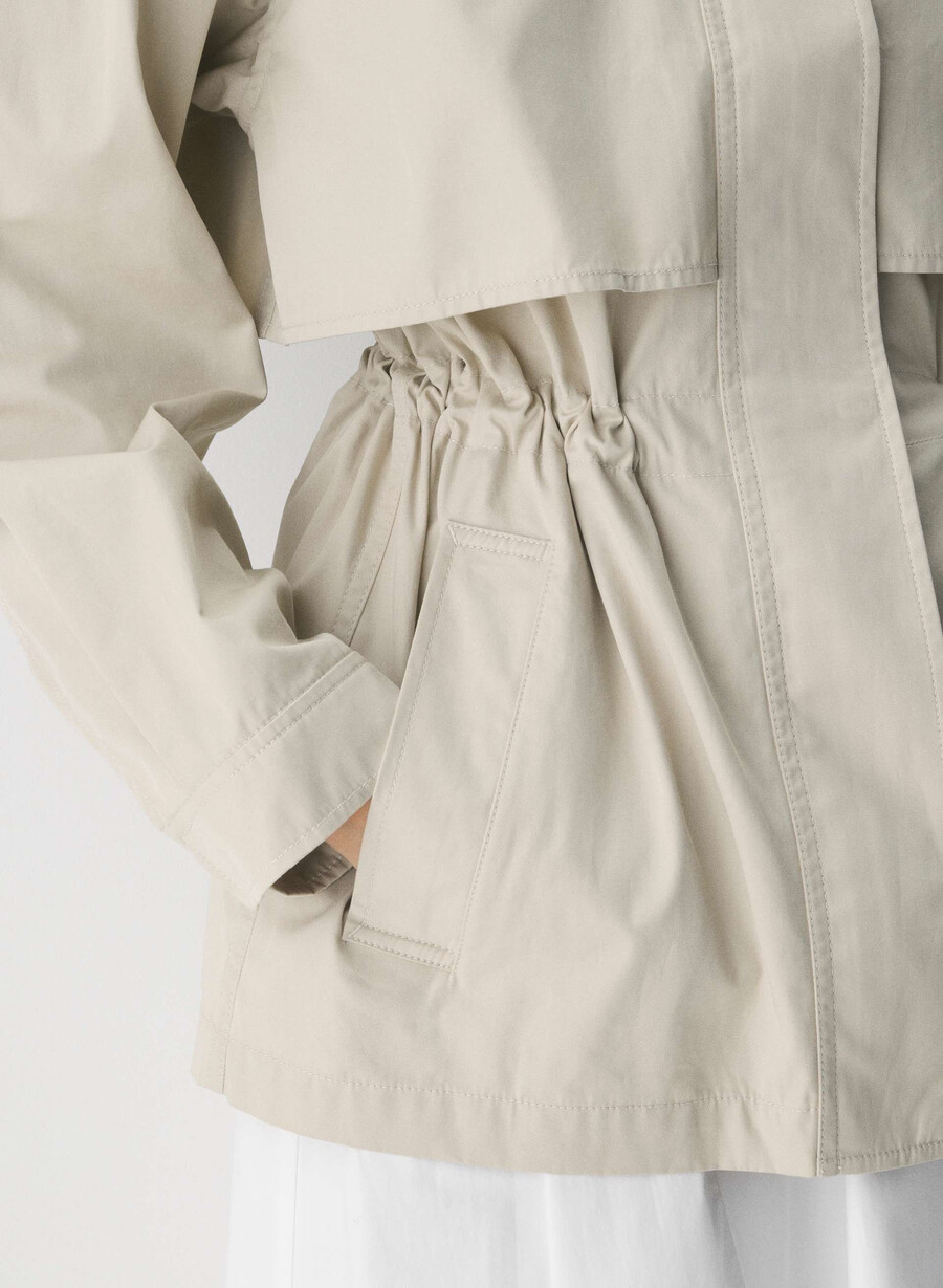 die cinch jacke - city twill oyster