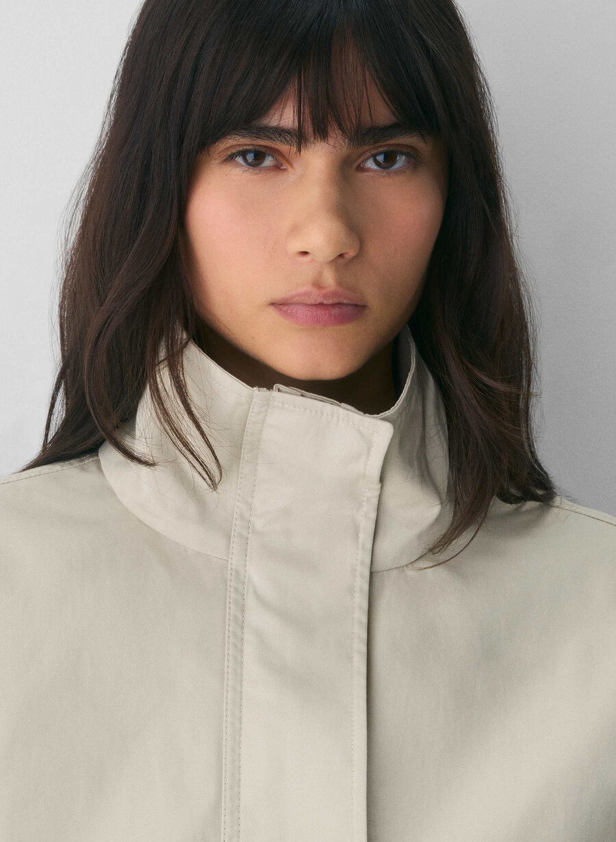die cinch jacke - city twill oyster