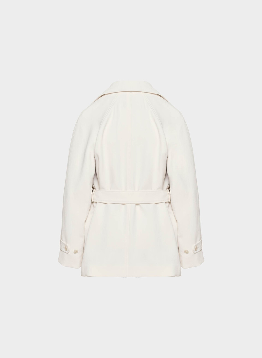 der splendor mid trenchcoat in der farbe hellbirke