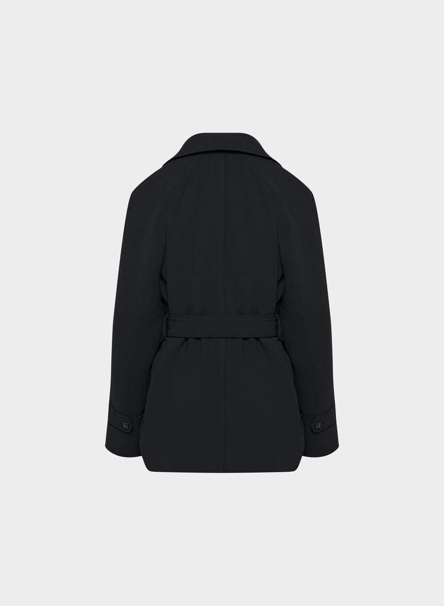 the splendor mid trench coat schwarz