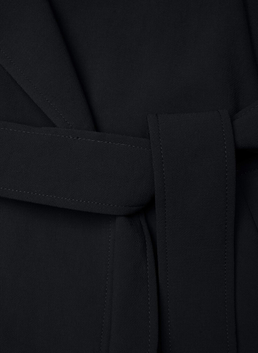 the splendor mid trench coat schwarz