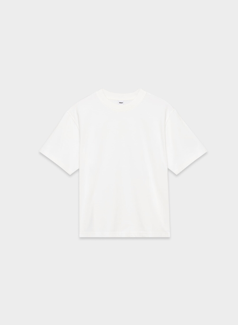 mighty cotton delta t-shirt weiss