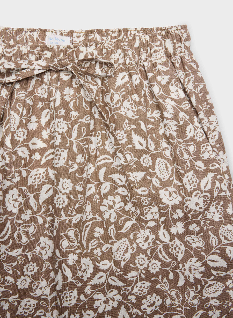 leinenhose sail folio braun hellbirbisch