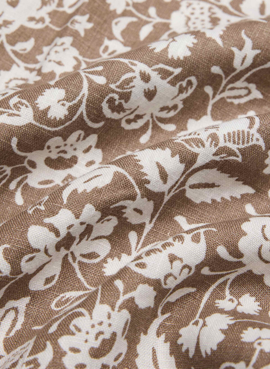 leinenhose sail folio braun hellbirbisch