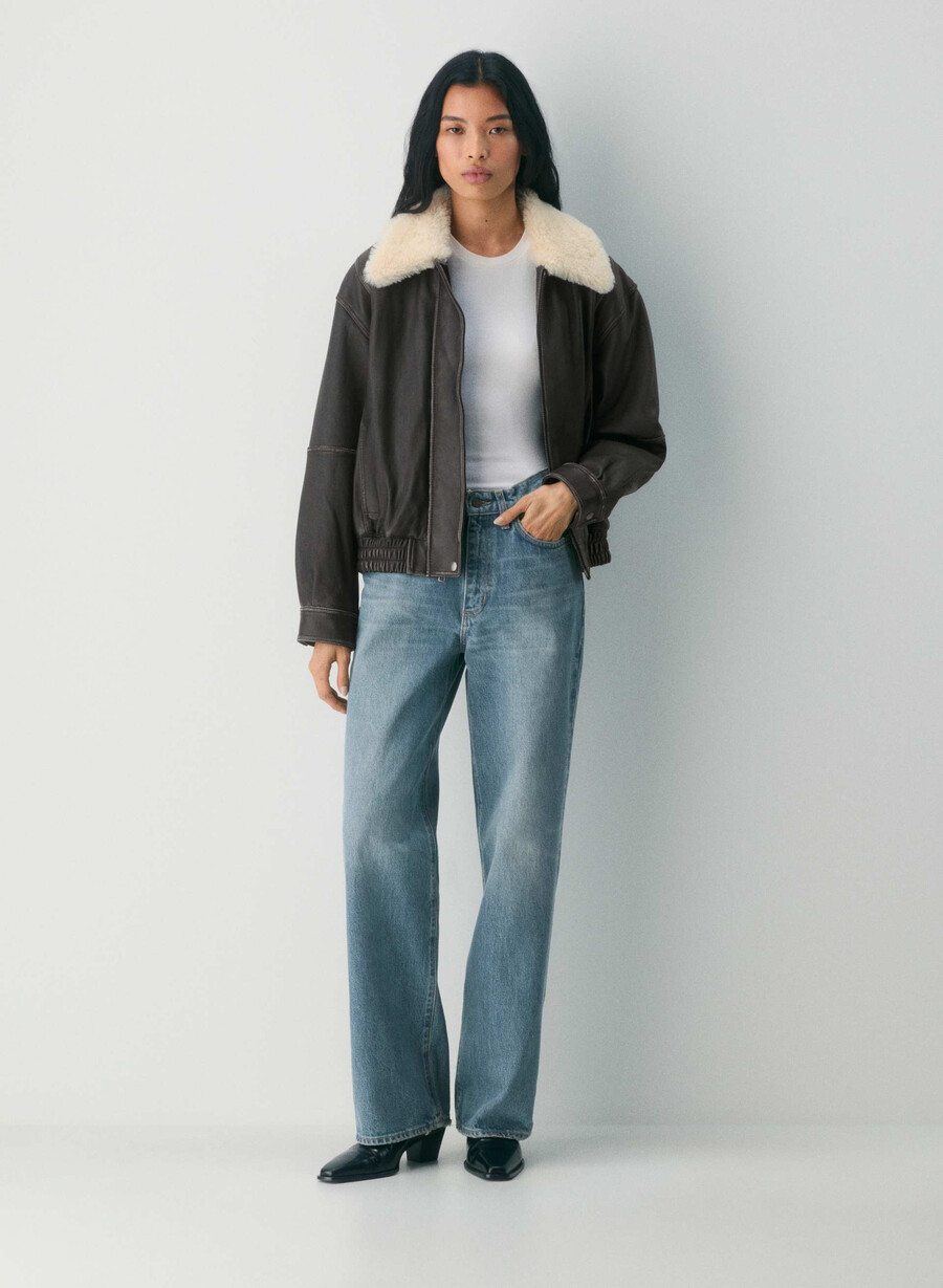 denim forum cleo relaxed hi-rise wide jeans vintage mittelblau