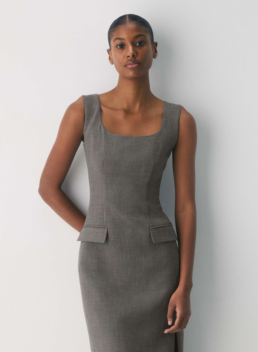 traction dress - reessential eton check hdgrm