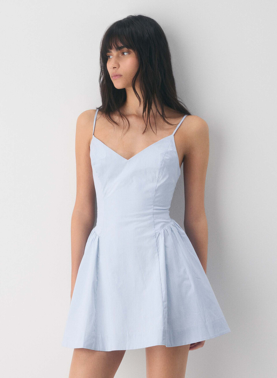 technique popeline minikleid ingrd strp fr blbw