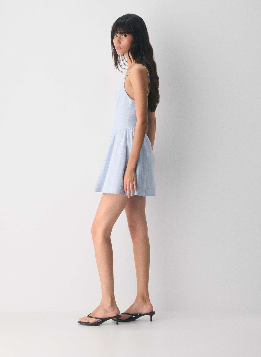 technique popeline minikleid ingrd strp fr blbw