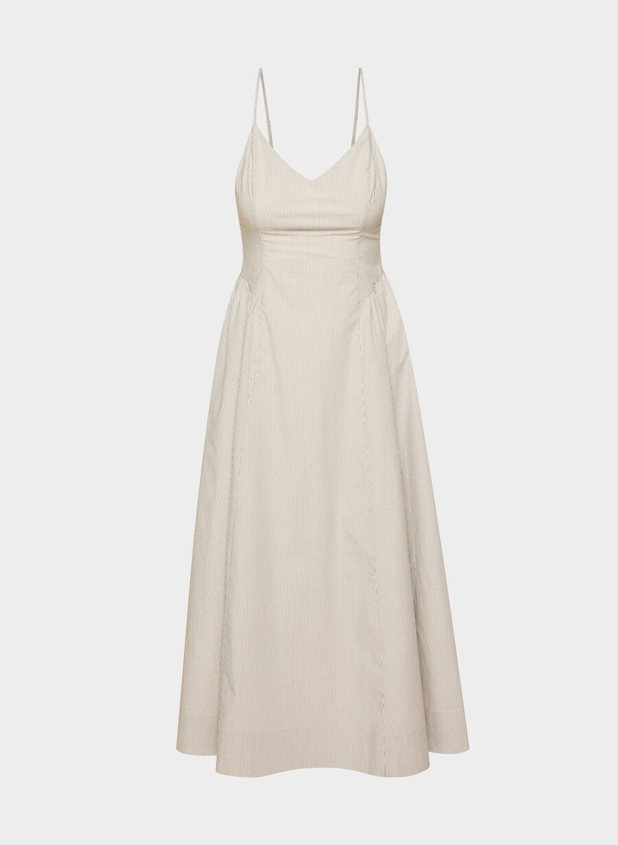 technik popeline kleid ingrd strp flo brno