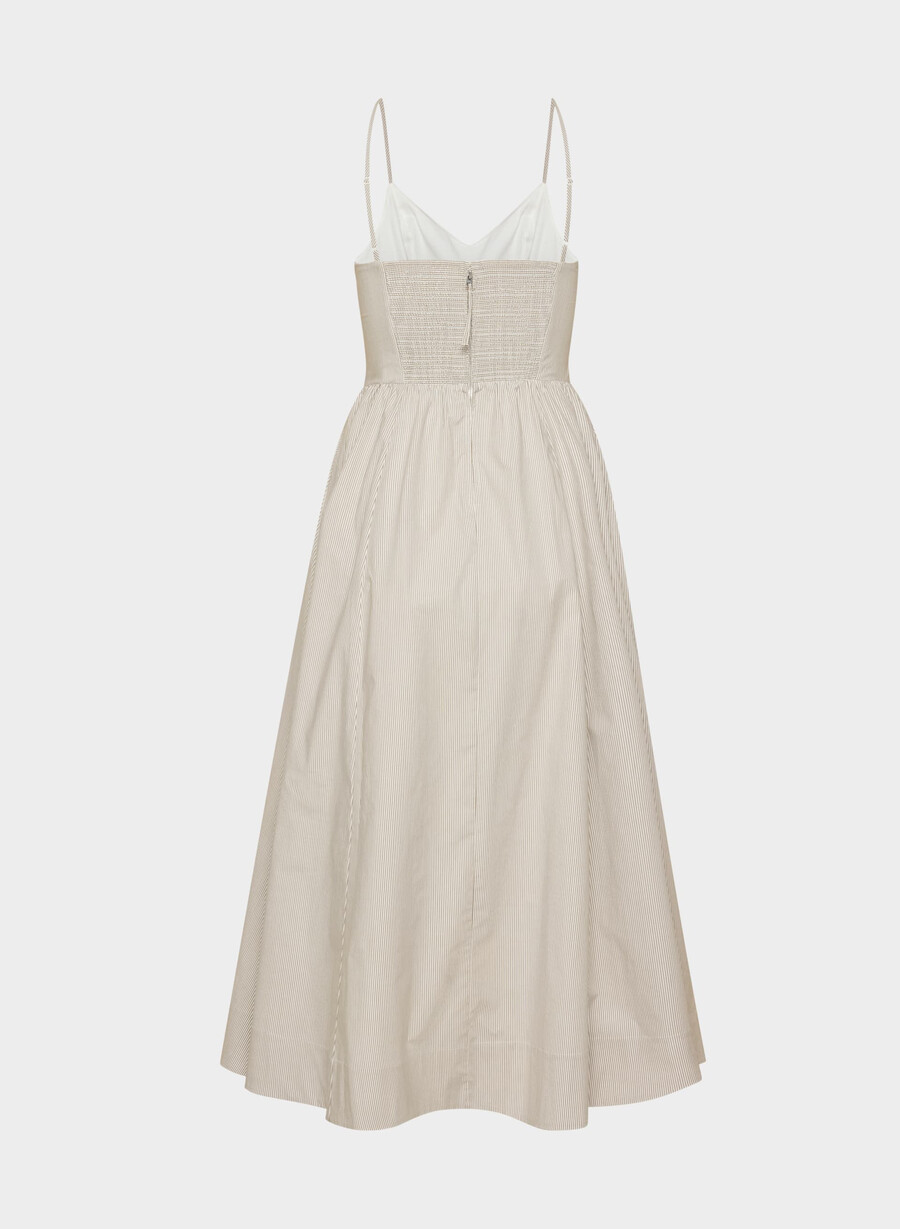 technik popeline kleid ingrd strp flo brno
