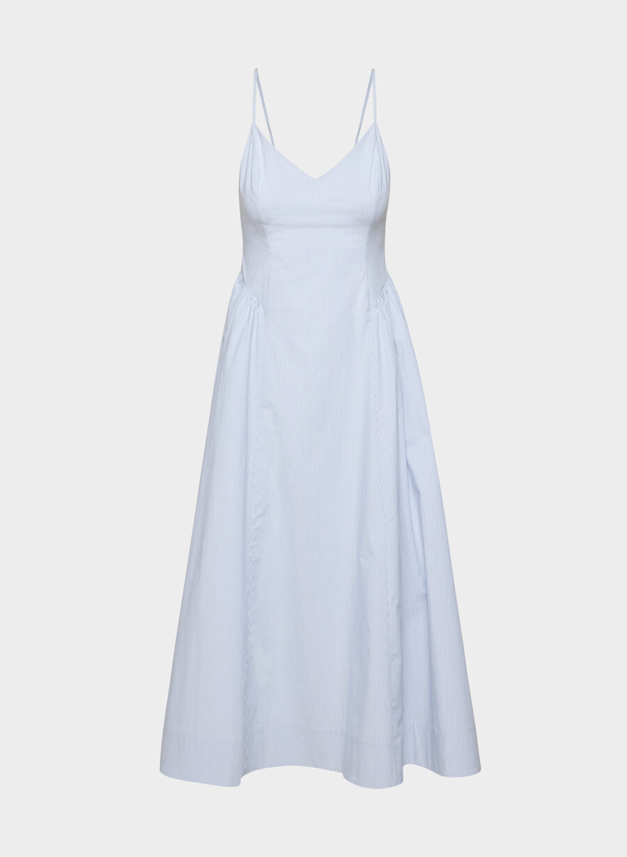 technik popeline kleid ingrd strp fr blbw