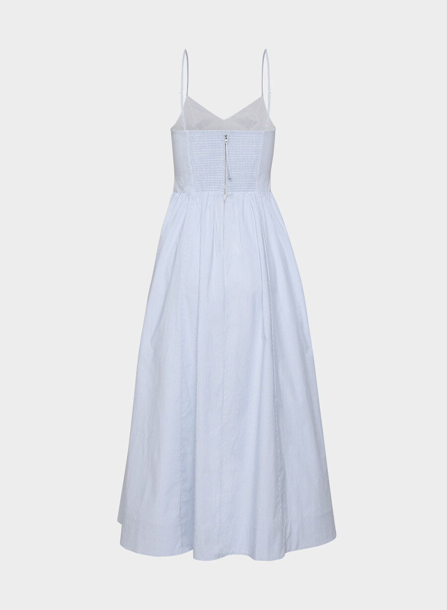 technik popeline kleid ingrd strp fr blbw