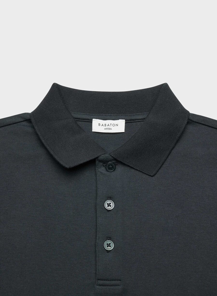 interlock cotton consensus polo dunkelblau