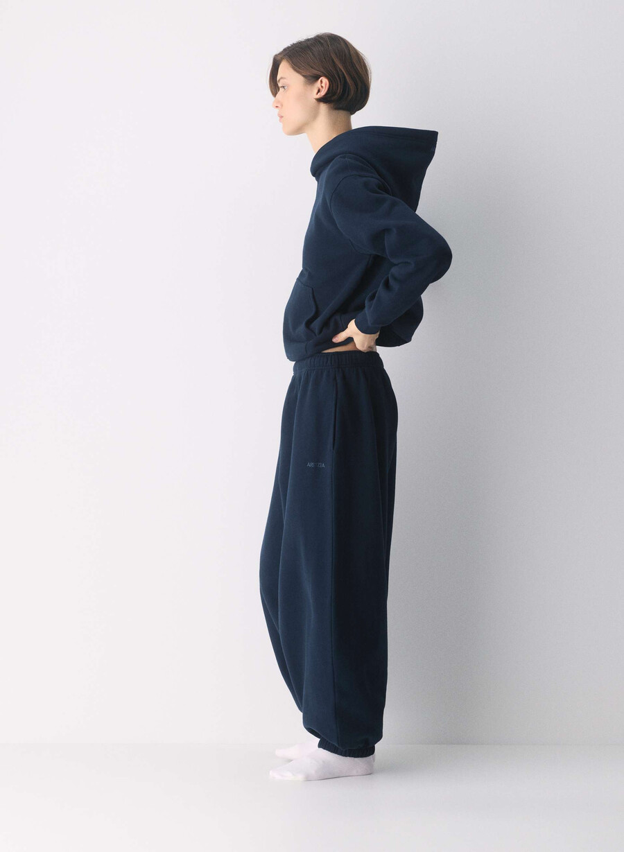 gemütliche sweatfleece mega balloon jogger admiral