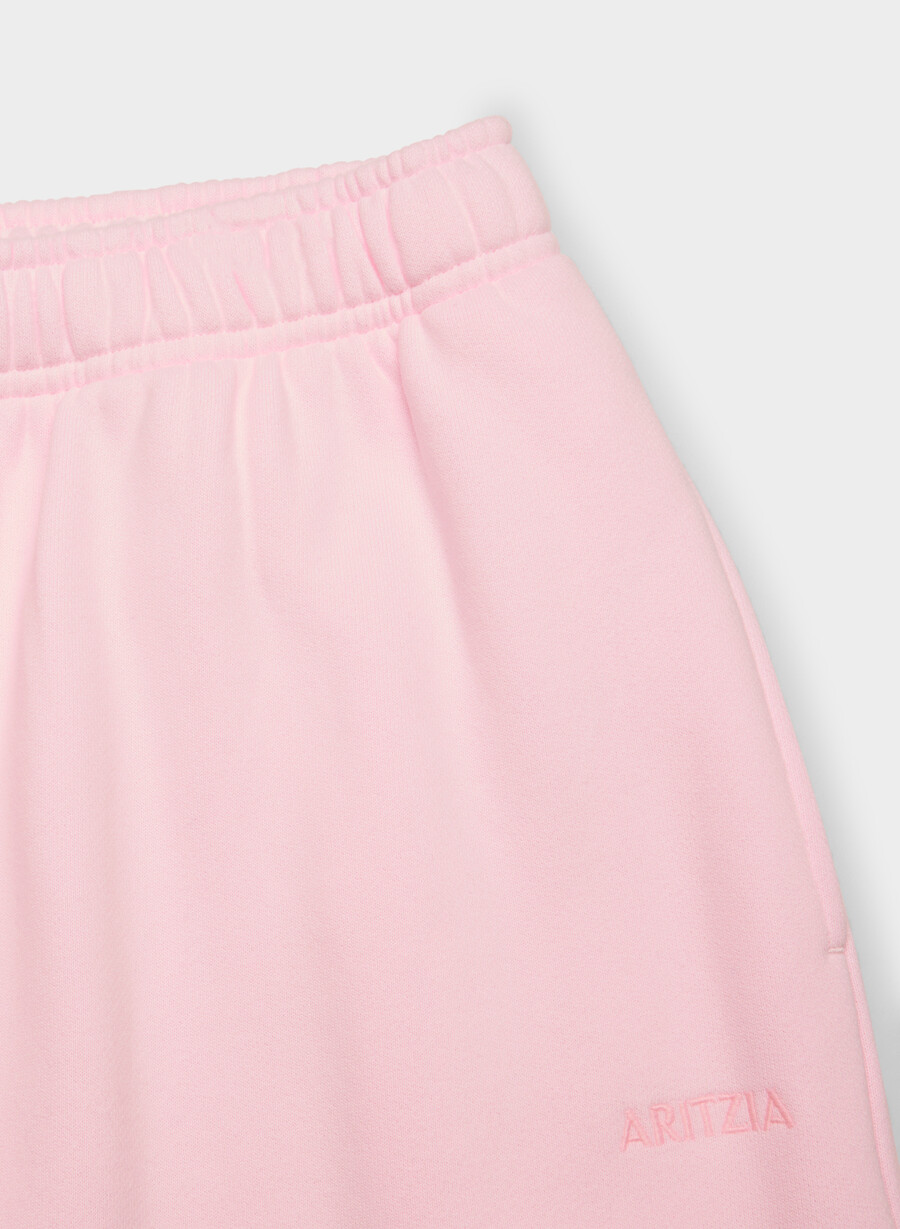 kuschelige sweatfleece mega balloon jogger villa pink