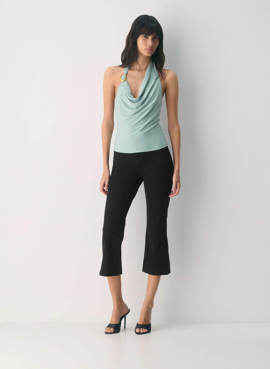 smooth matter dekanter halter top goddess sage