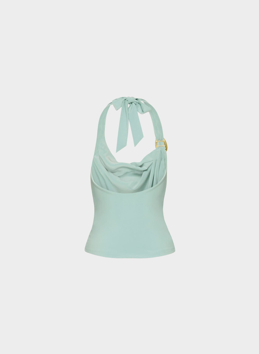 smooth matter dekanter halter top goddess sage