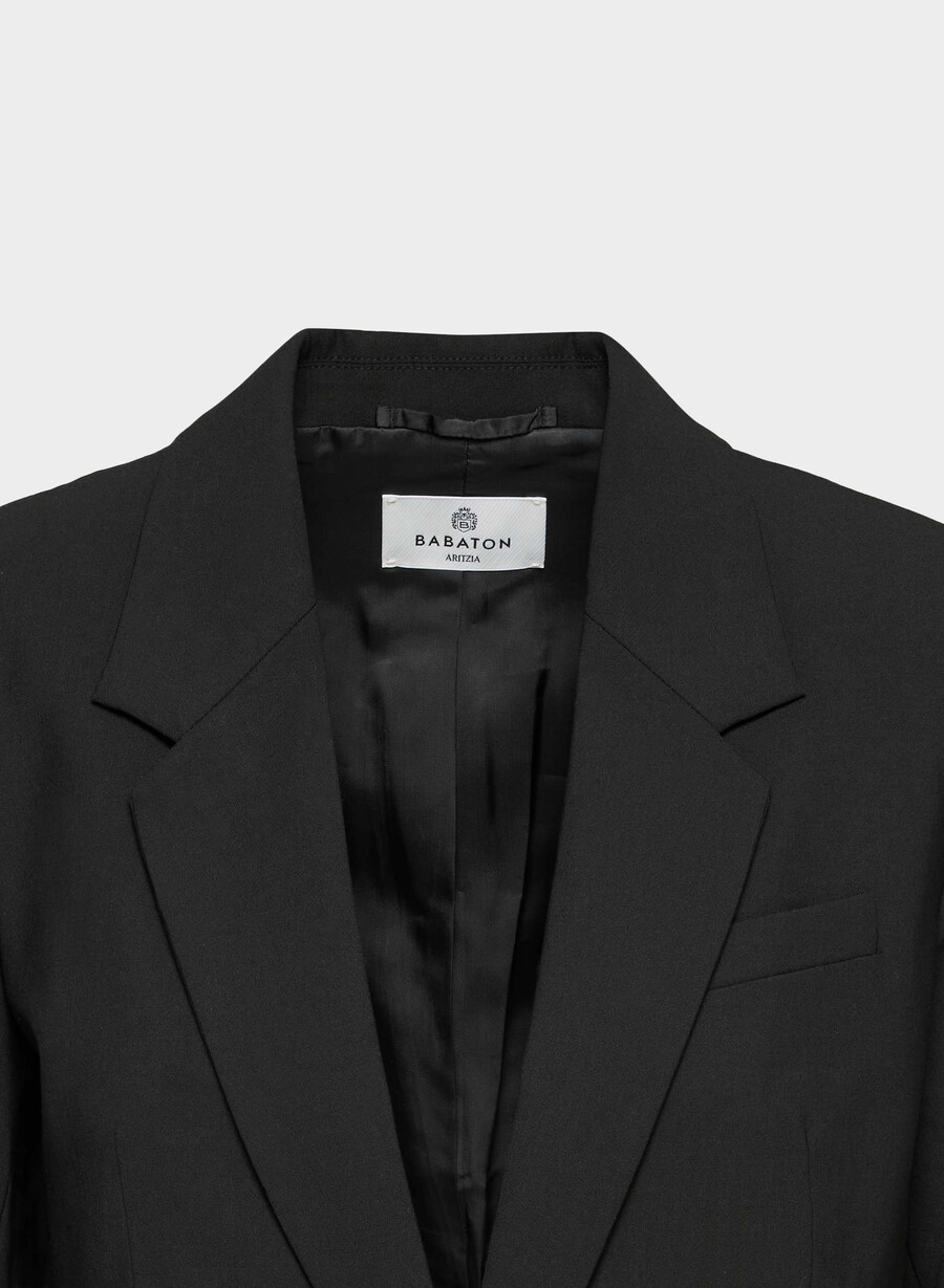 produzent wollblazer schwarz