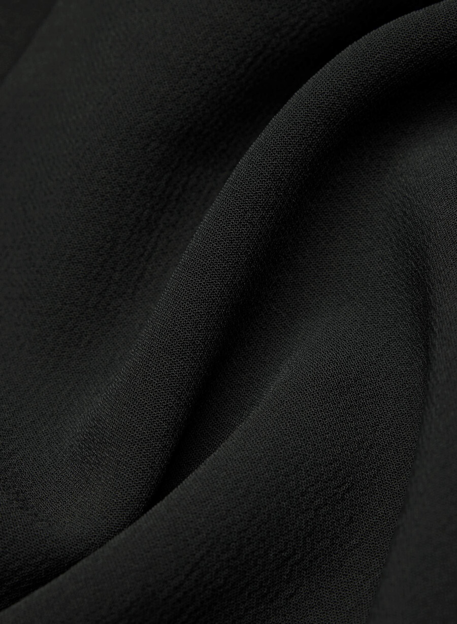 garret blazer - crepette schwarz