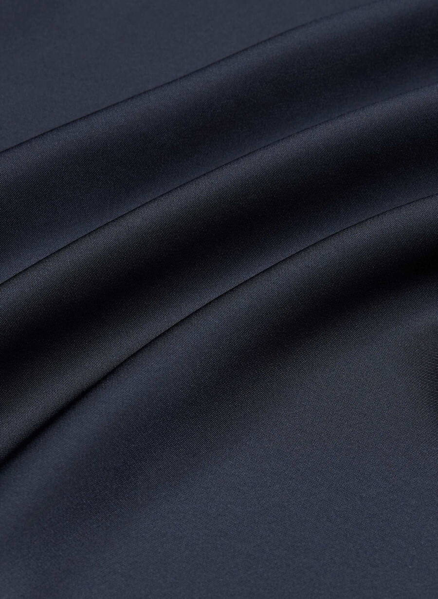 audience satin mini neckholderkleid admiral