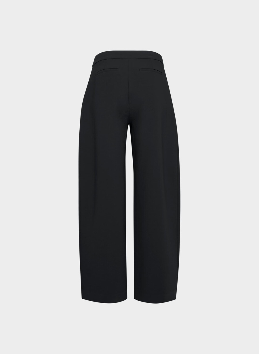 helix barrel pant - crepette schwarz