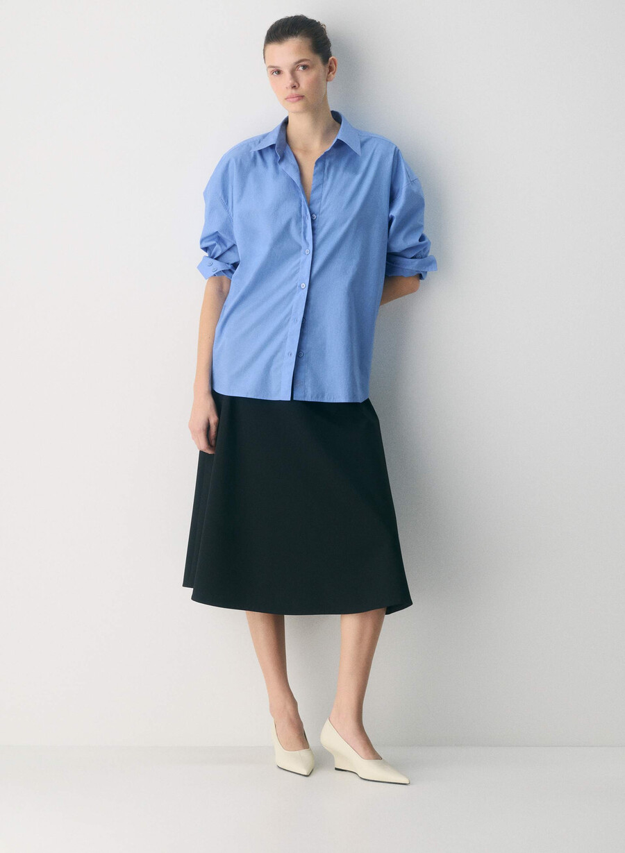 archiv popeline-hemd cornelia blue