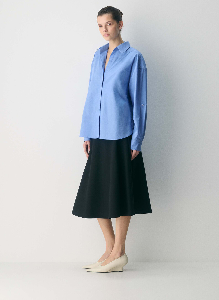 archiv popeline-hemd cornelia blue