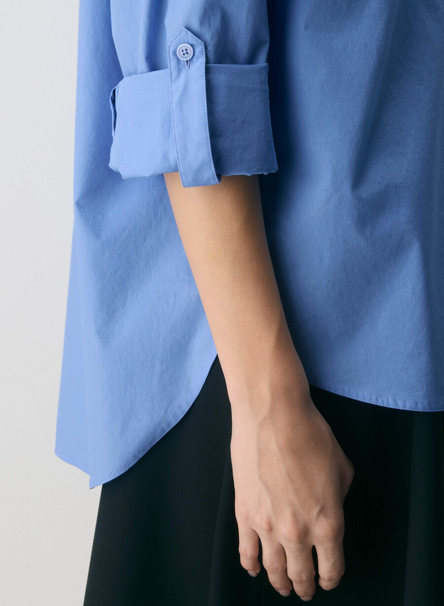 archiv popeline-hemd cornelia blue