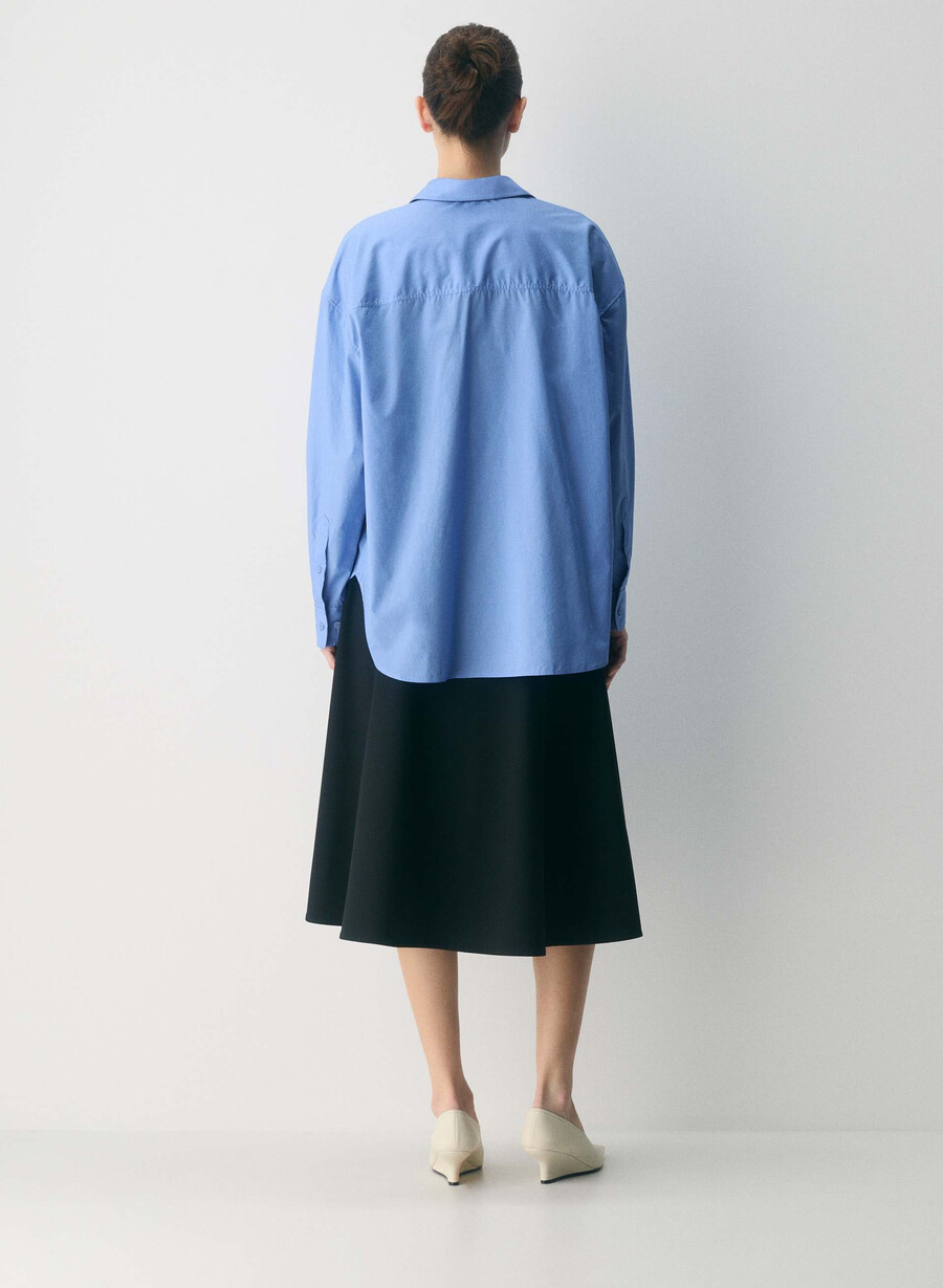 archiv popeline-hemd cornelia blue