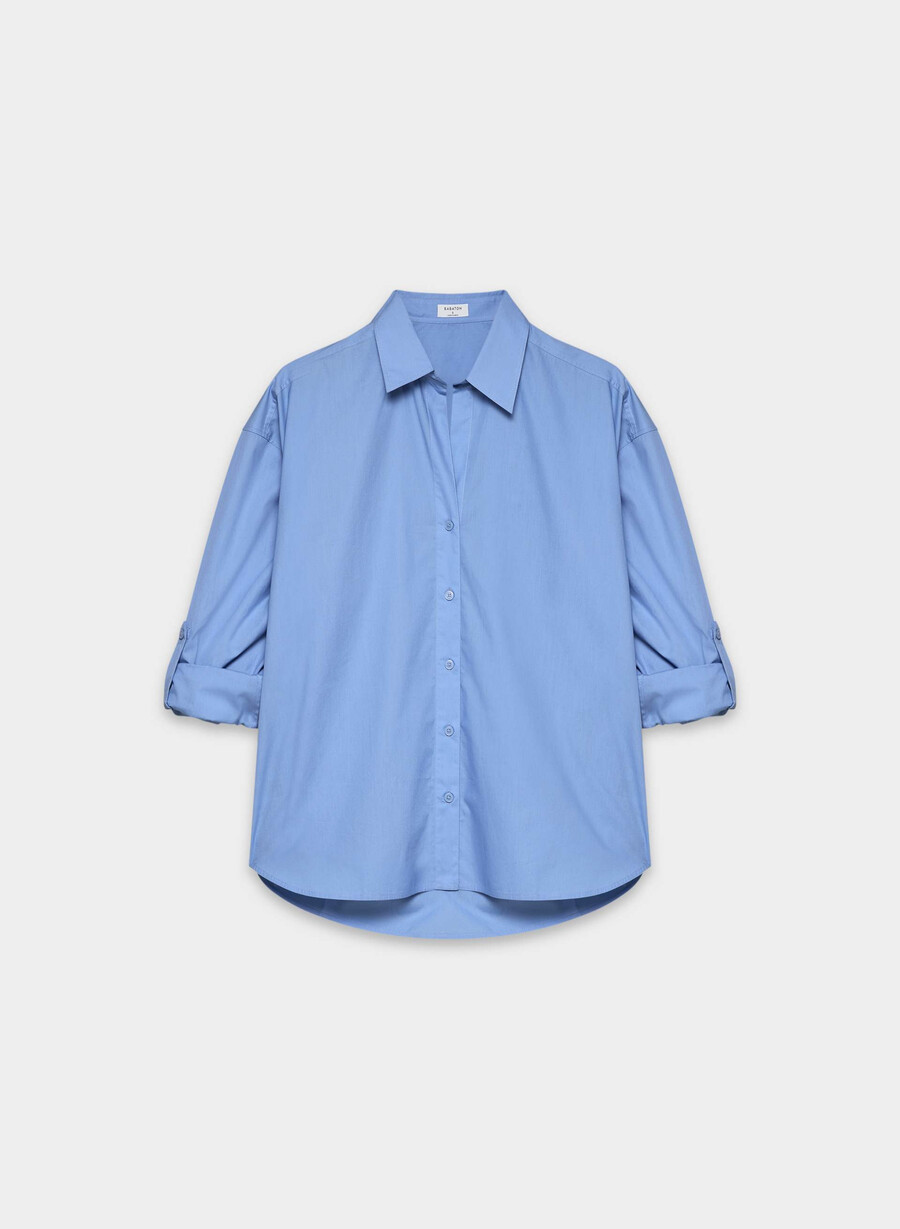archiv popeline-hemd cornelia blue