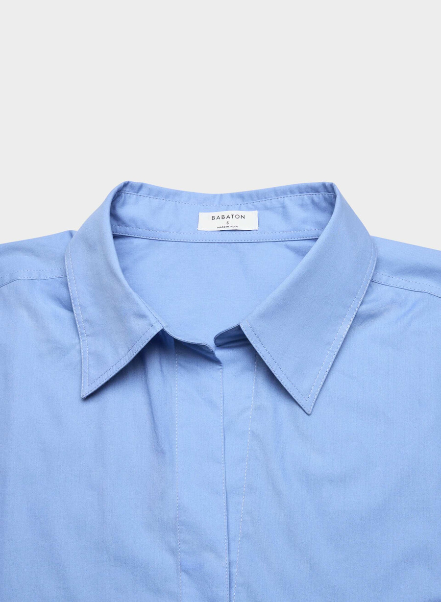 archiv popeline-hemd cornelia blue