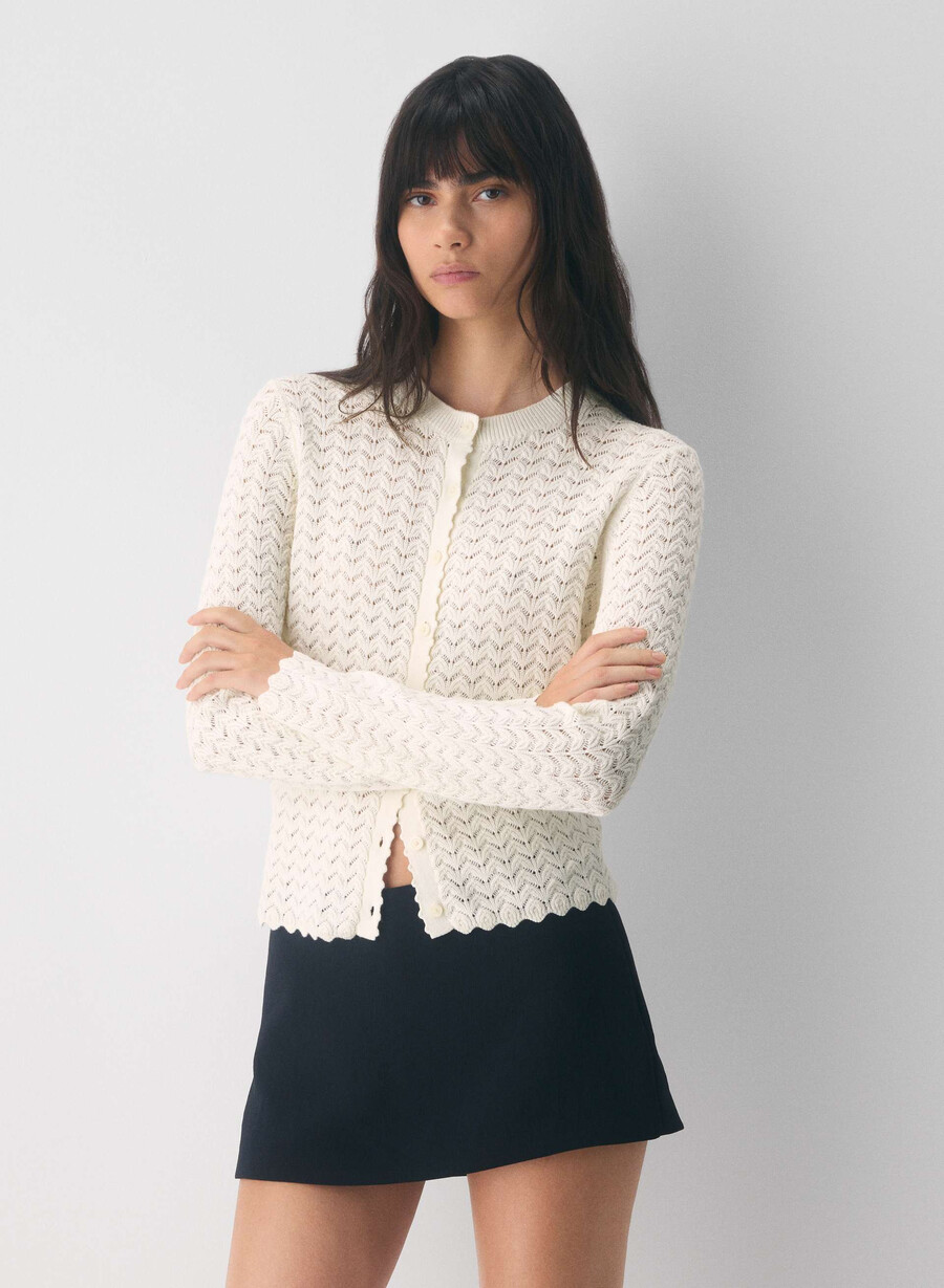 cotton charm prelusion cardigan hellbirke