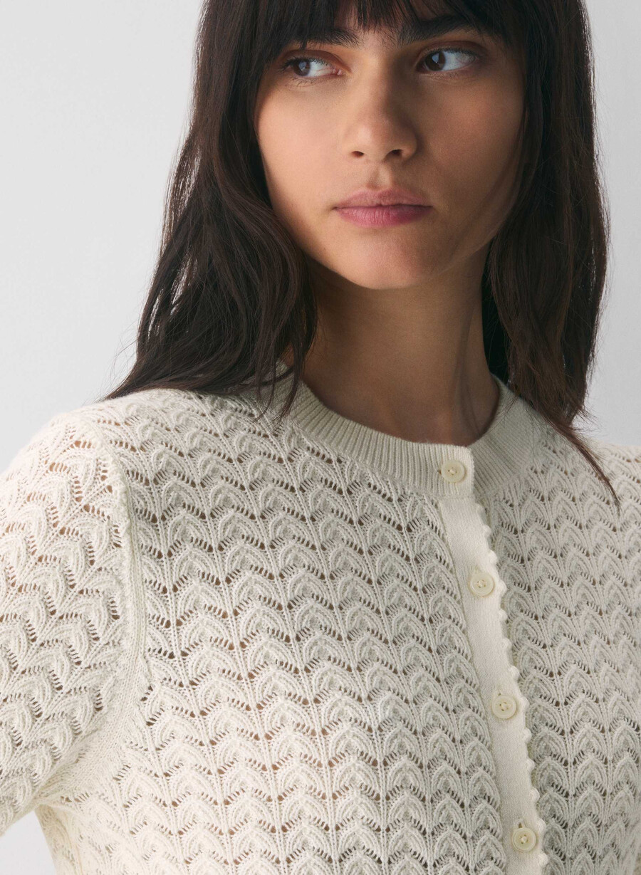 cotton charm prelusion cardigan hellbirke