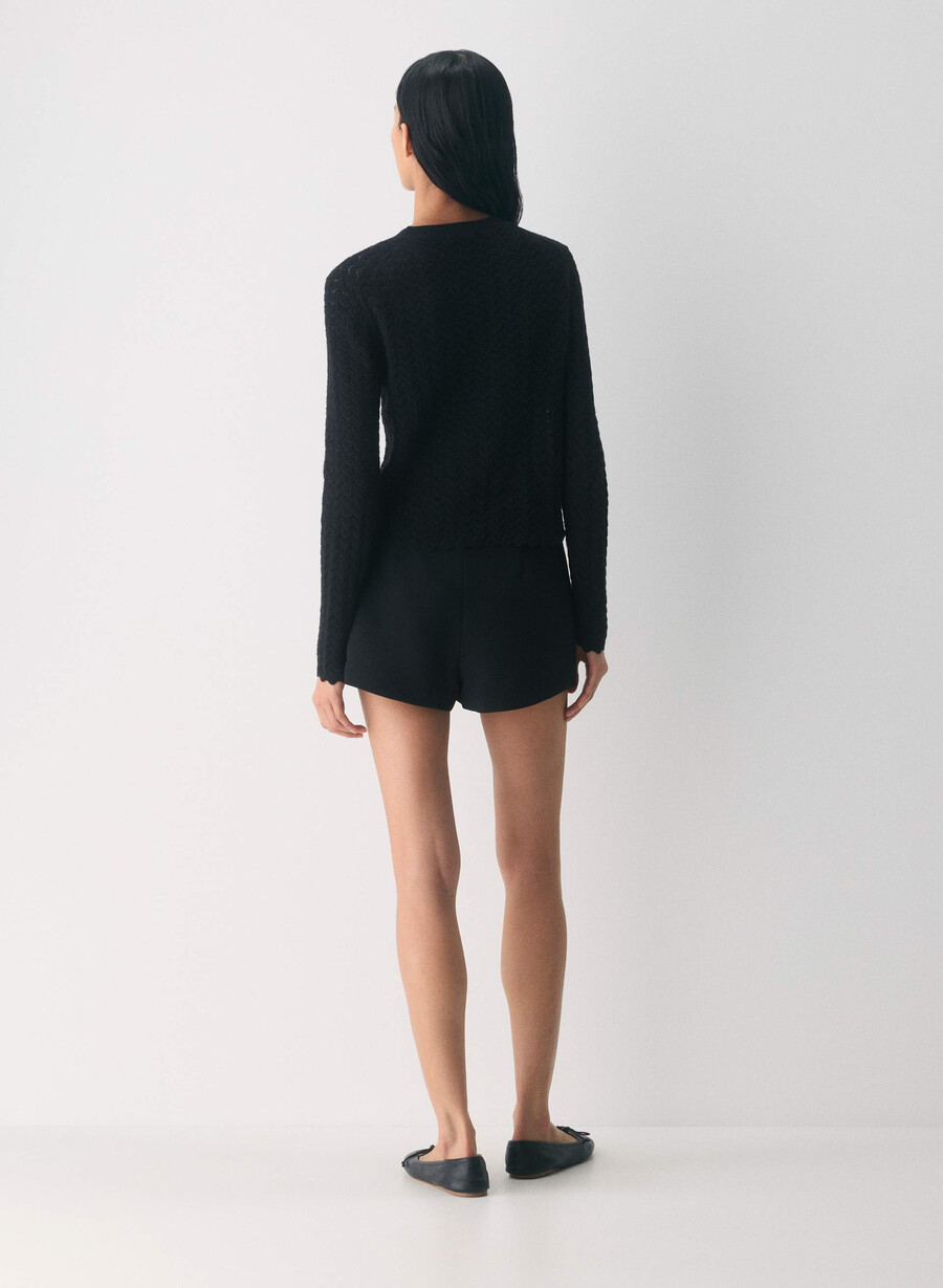 cotton charm prelusion cardigan schwarz