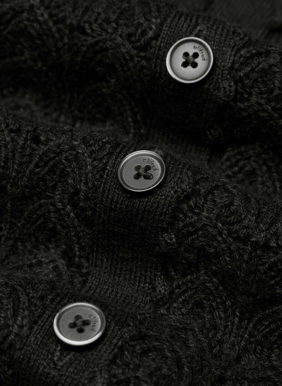 cotton charm prelusion cardigan schwarz