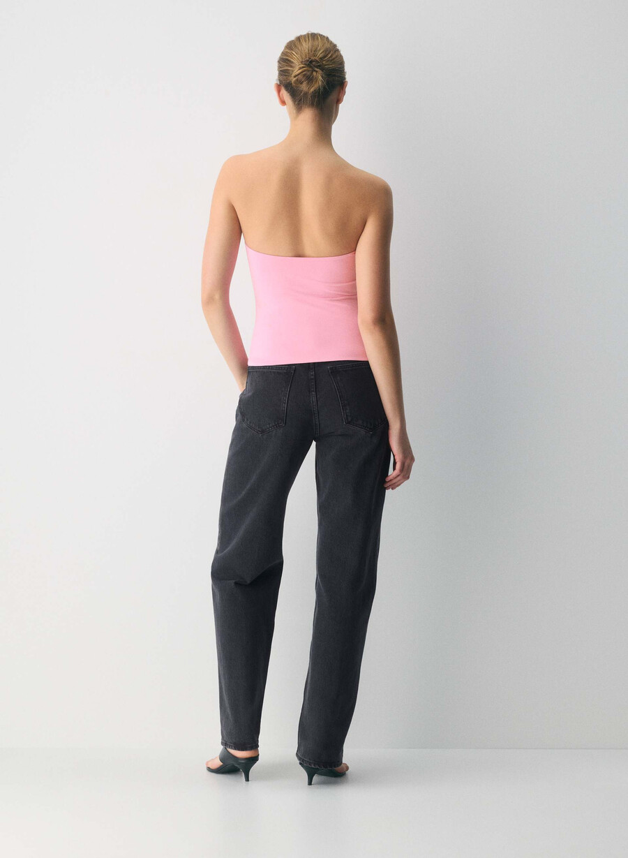 original contour hypnotic tube top jellybean pink