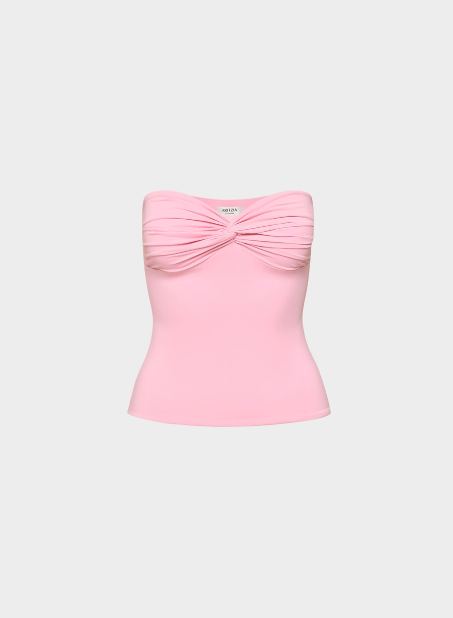 original contour hypnotic tube top jellybean pink