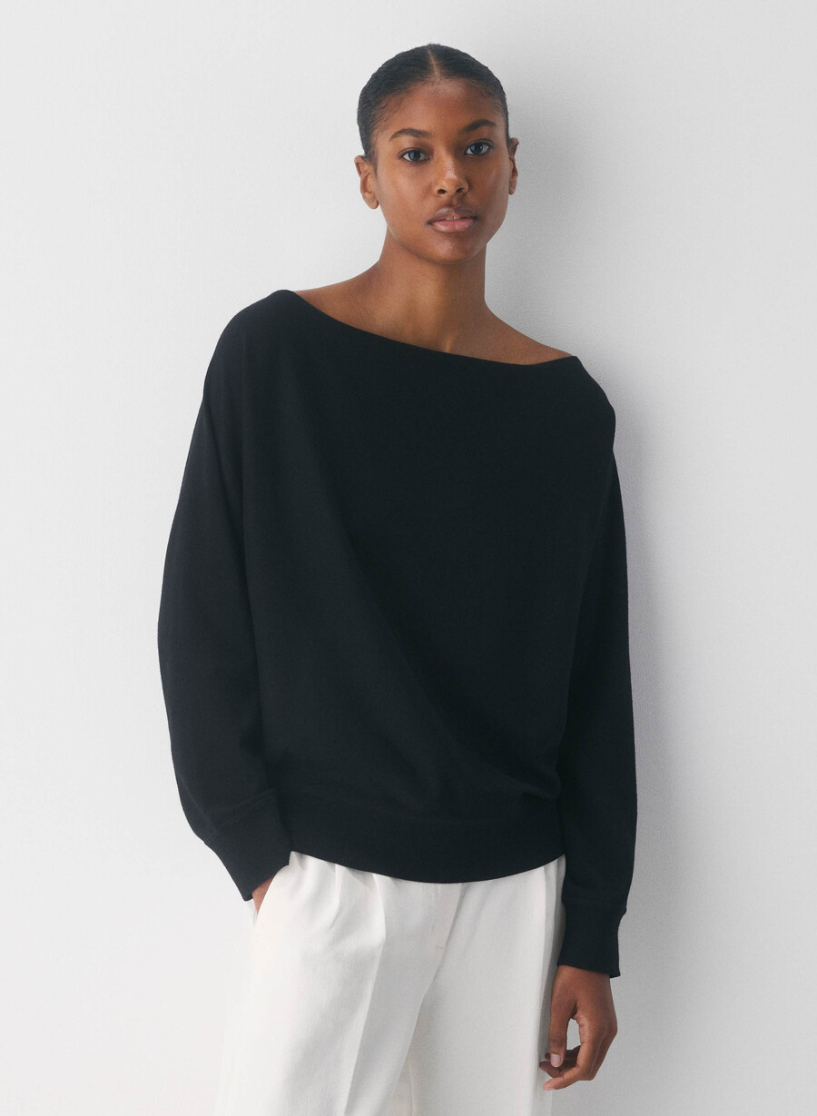 inspiration sweater - wonder yarn schwarz
