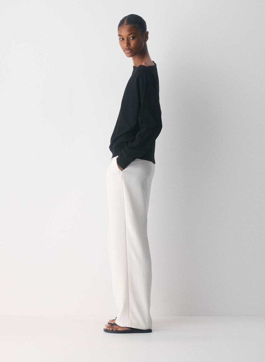 inspiration sweater - wonder yarn schwarz