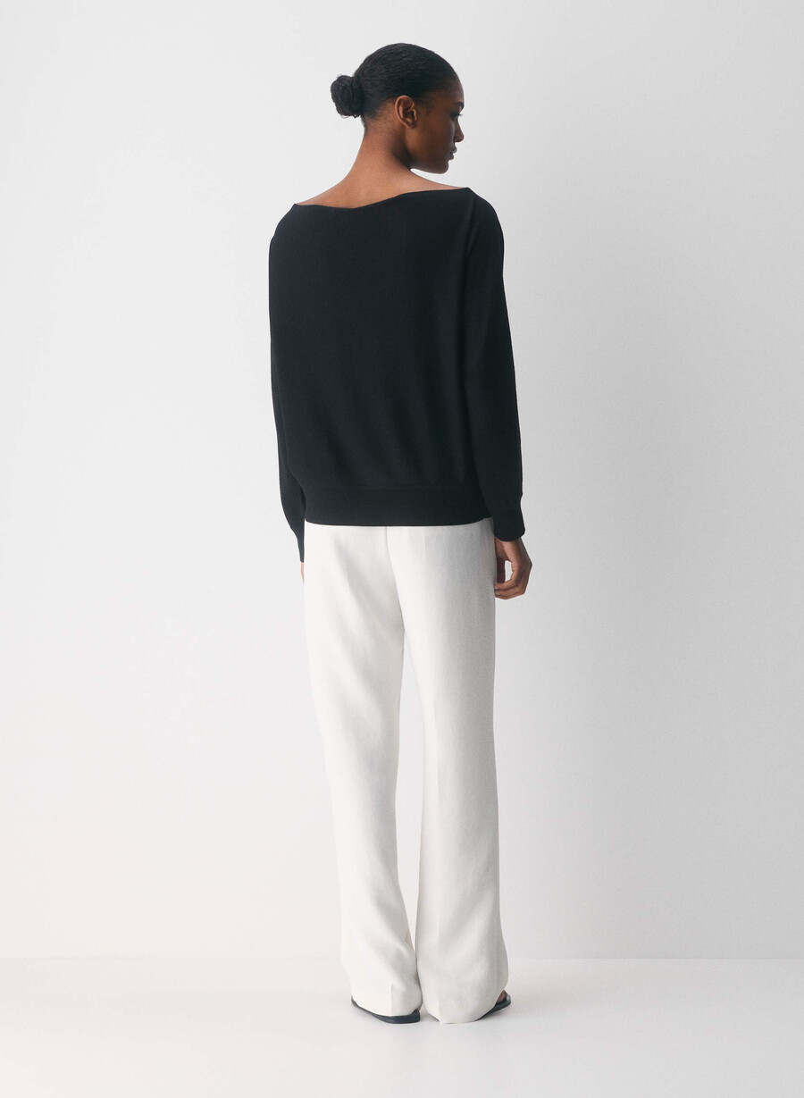 inspiration sweater - wonder yarn schwarz