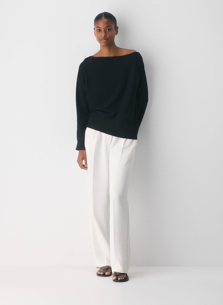 inspiration sweater - wonder yarn schwarz