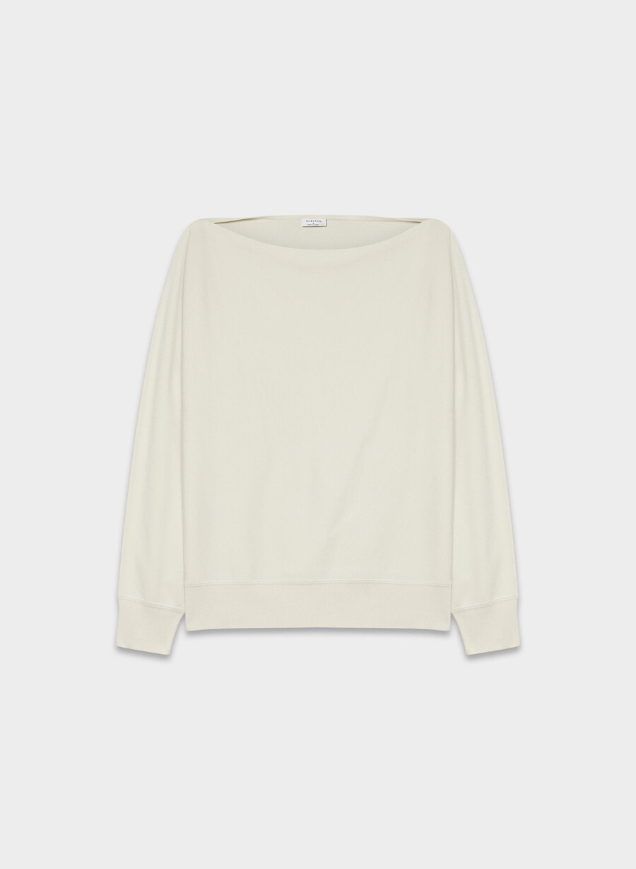 inspiration sweater - wonder yarn matte pearl