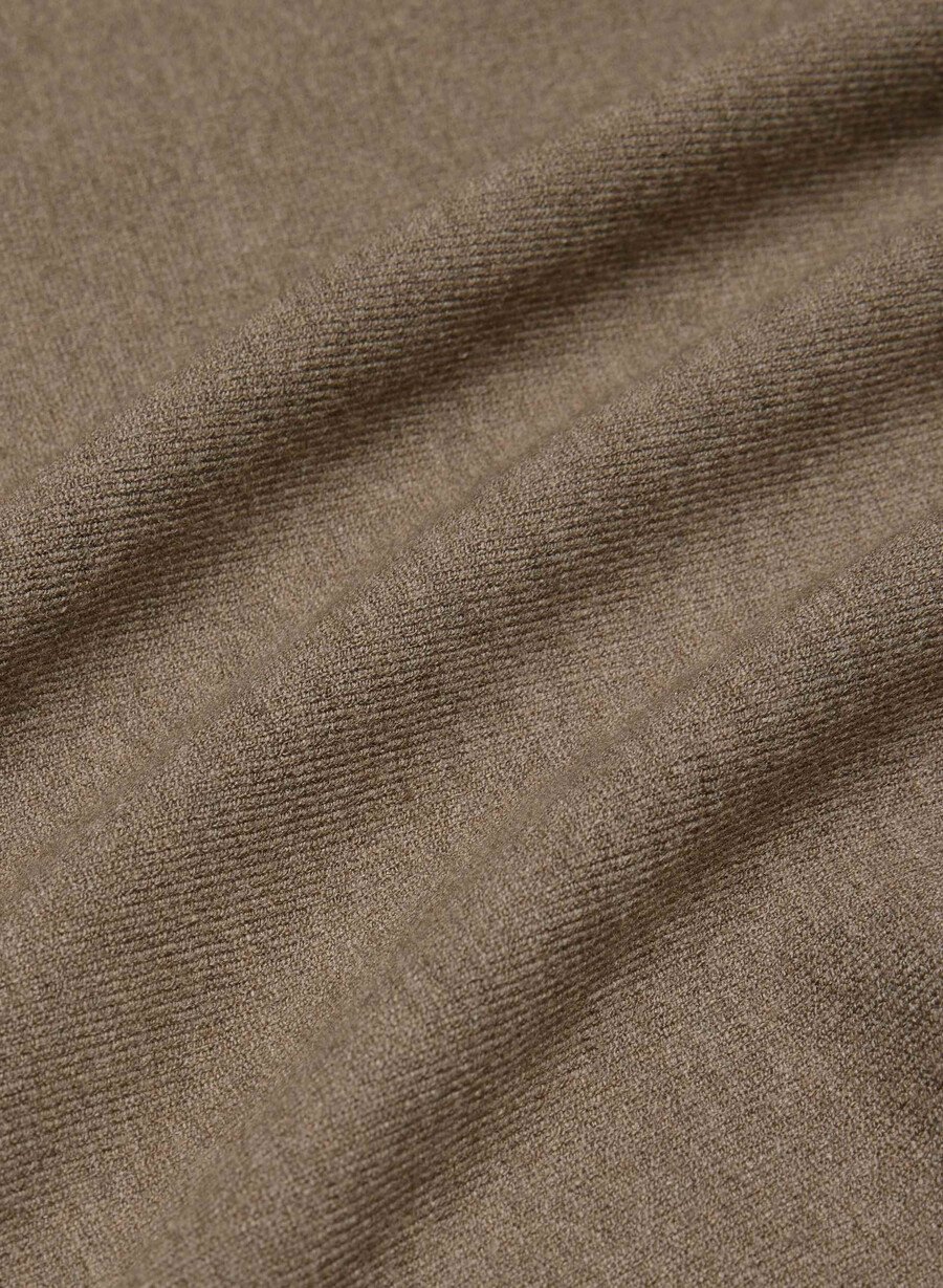 inspiration sweater - wonder yarn heather folio brown